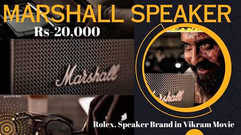 marshall bluetooth speaker vikram movie.